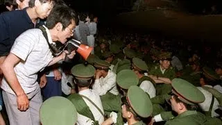 Photojournalist on Tiananmen Square tank standoff