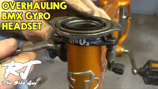 Overhaul BMX Bike Headset With Gyro/Rotor/Detangler