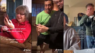 Parents reaction to the app bringing to life a photo of their relatives who passed away | TikTok