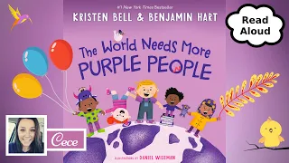 💜📚 The World Needs More Purple People by Kristen Bell and Benjamin Hart