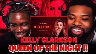 BabantheKidd FIRST TIME reacting to Kelly Clarkson - Queen Of The Night! (Official Audio)