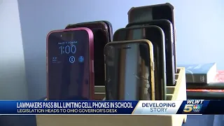 Controversial bill that would set limits on cell phone use in schools headed to Gov. DeWine's desk