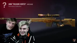 ЛЮСИК КУПИЛ AWM TREASURE HUNTER ЗА 0.03 И НАКЛЕИЛ ТУДА 4 ГОЛД СКУЛА!!!