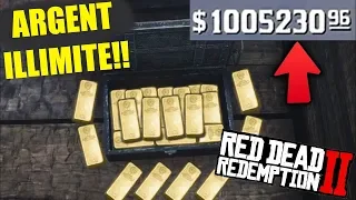 ARGENT ILLIMITÉ !! 100.000$ EN 5 MINUTES! GLITCH - RED DEAD REDEMPTION 2 PS4/XBOX ONE