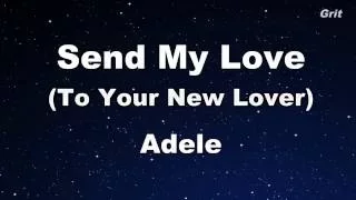 Send My Love - Adele Karaoke【With Guide Melody】