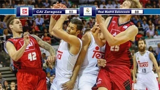 CAI Zaragoza vs Real Madrid