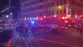 Shooting after Milwaukee Bucks-Celtics game Friday night, Video of fans running from scene