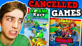 Mario Kart Games That Nintendo CANCELED!