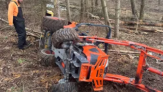 Recovering my tipped Kubota BX23s tractor