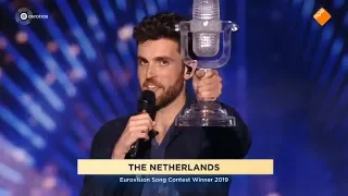 Nederland wint Songfestival (Commentaar Jan Smit & Cornald Maas)