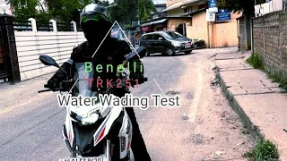 Benelli TRK251/ Water crossing/ Assam