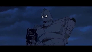 The Iron Giant Movie CLIP - Hungry For Scraps (1999) HD Greek