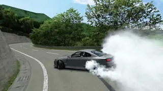 Nagao Real Uphill Touge Drift Run With S15 WDTS