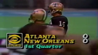 Atlanta Falcons vs New Orleans Saints 11/6/83 Week 10