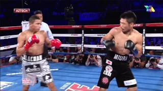 Miguel 'Alacrán' Berchelt vs Takashi Miura   Azteca Deportes