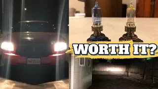 Sylvania Silverstar zXe Headlight Bulbs vs. Stock - HID Alternative?