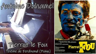 Pierrot le Fou - Thème de Ferdinand (Piano + Partition) - Antoine Duhamel