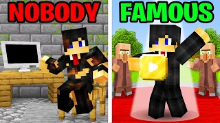 Minecraft but From NOBODY to FAMOUS…