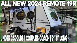 Redesigned For 2024 Apex Remote 19R travel trailer by Coachmen RV at Couchs RV Nation a RV Tour