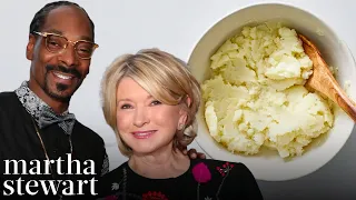 Snoop Dogg and Martha Stewart Make Mashed Potatoes | Martha Stewart (2008)