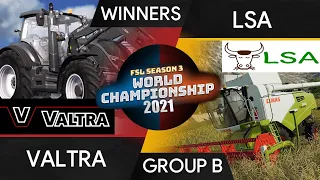 VALTRA vs LSA - WINNERS MATCH B - FSL WORLD CHAMPIONSHIP 2021