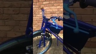 Full Blue and Gold speedway bike | Blue frame!