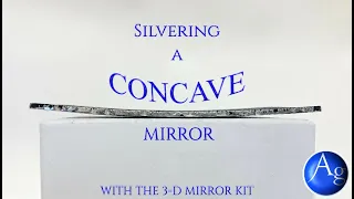 Silvering A Concave Automotive Mirror