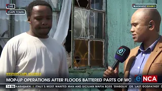 Mop up operations after floods parts of WC