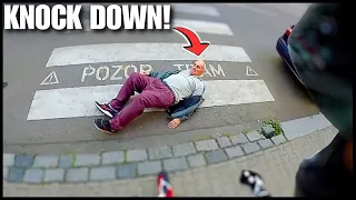 Knocked down in front of cops | Epic, Kind, Unexpected & Crazy Bikers Moments 2024 | Ep.353