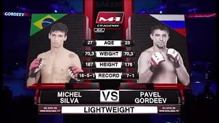 Michel Silva vs Pavel Gordeev, M-1 Challenge 82