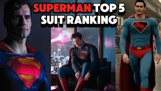 See where the NEW JAMES GUNN Superman suit ranks on the list!