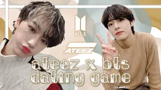 BTS X ATEEZ Dating Game [KPOP GAME]