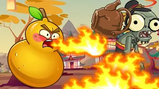 Огненная Горлянка дает жару. РАСТЕНИЯ против ЗОМБИ 2 или PLANTS vs ZOMBIES 2. Серия 215