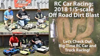 Event Coverage - Checking out LARGE Scale RC Car & Truck Racing with the Losi 5IVE-T & TLR 5IVE-B