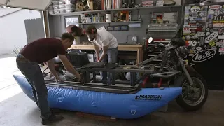 The Boatorcycle! Building an Amphibious Bike—Throttle Out Preview Ep. 12