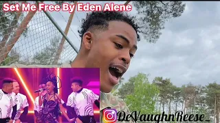 EDEN ALENE - SET ME FREE *LIVE* AMERICAN🇺🇸REACTS TO HEBREW🇮🇱MUSIC -ISREAL EUROVISON 2021