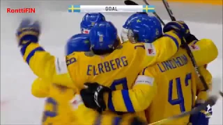Game highlights: Sweden - Slovakia 4-3 goals IIHF 2018 1080HD Ruotsi - Slovakia | RonttiFIN-Sports