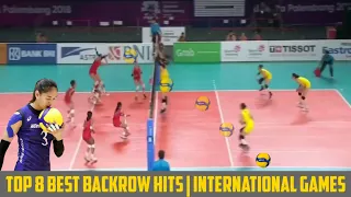 8x Jaja Santiago Best Backrow Hits | International Games