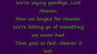 Lyrics to Lost Heaven.wmv