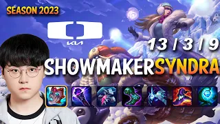 DK Showmaker SYNDRA vs ORIANNA Mid - Patch 13.21 KR Ranked