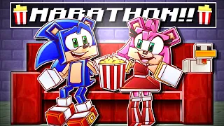 Sonic's Minecraft MARATHON!! - Sonic & Amy Squad