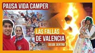 🔥Descubre las FALLAS de Valencia con nosotros🔥 Pausamos nuestra vida CAMPER para VIVIRLAS al máximo.