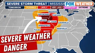 Severe Weather Danger Rises, More Potent Tornado Threat On Tuesday In Upper Midwest