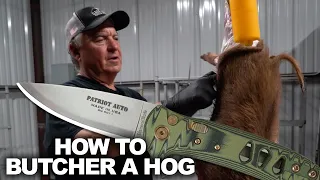 How to Clean a Wild Hog