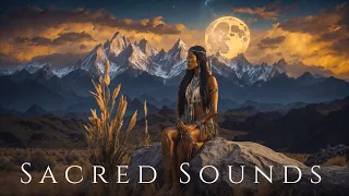 Native American Flute, Shamanic Drum at Night-Sacred Sounds for Spiritual Journeying and Inner Peace