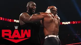 AJ Styles & Omos vs. Bobby Lashley & MVP: Raw, Sept. 6, 2021