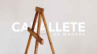 How to make a wooden Easel | Without using Screws | Arturo Mendez