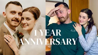 Our First Wedding Anniversary