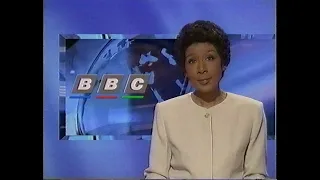 BBC2 News - News West - Continuity - Monday 17th March 1997. VHS Transfer.
