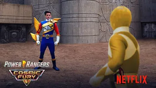 Power Rangers Cosmic Fury and Dark Ranger Heckyl the HIDDEN VILLAIN